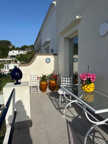 Balkon lub taras w obiekcie Casa Cantasol - Capri