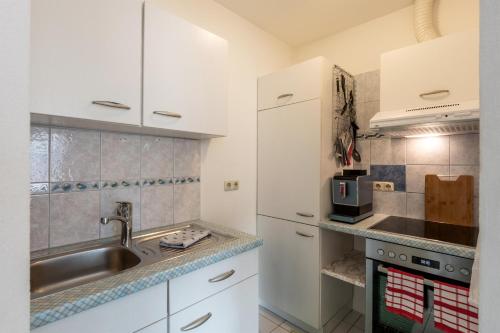 Küche/Küchenzeile in der Unterkunft Haus Auebach