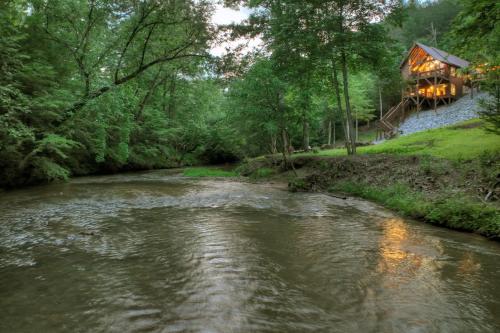 Un paisaje natural cerca de la villa