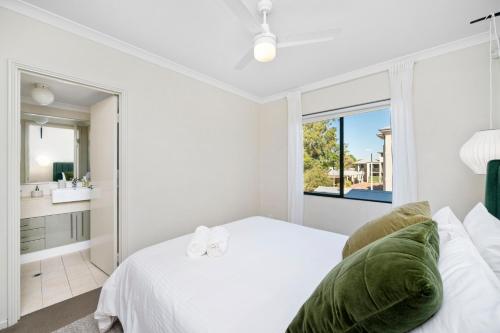 Postel nebo postele na pokoji v ubytování 1 Brd Near Everything In Beckenham