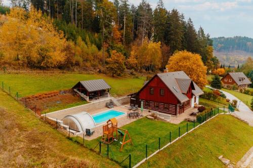 Un paisaje natural cerca de la casa vacacional