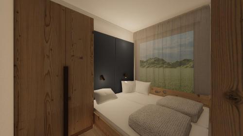Hotel Zauchenseehofにあるベッド