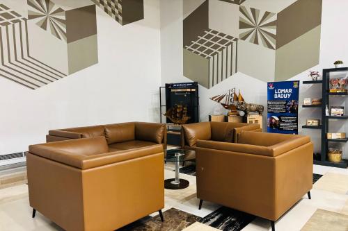 Гостиная зона в Lemo Hotel Serpong