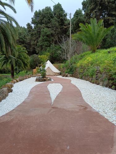 Zahrada ubytování Monte frio de Tenerife