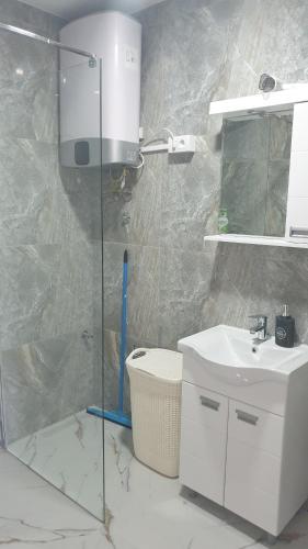 Apartman 4 BMBにあるバスルーム