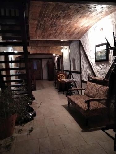 Χώρος καθιστικού στο Agroturystyka Agro Greupner