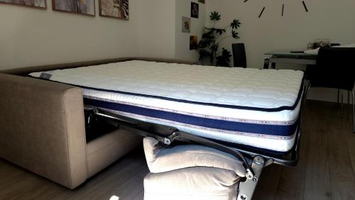 Letto o letti in una camera di Miriam's House - La casa di Miriam, zona centrale, 2 minuti a piedi dal Duomo di Como