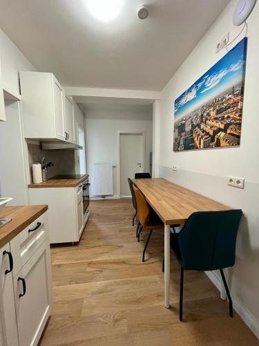 Η κουζίνα ή μικρή κουζίνα στο Villa Jesteburg