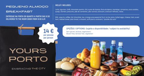 a website for a french restaurant with a tray of food at ALIADOS by YoursPorto in Porto