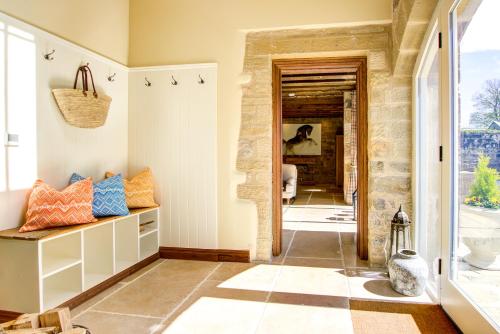 Et badeværelse på Coach Cottage Northumberland