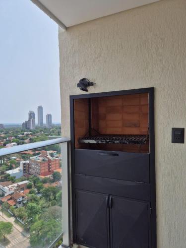 Uma varanda ou terraço em Monoambiente Molas