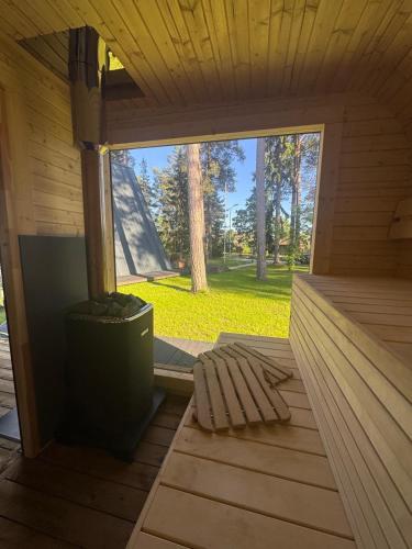 SkulteにあるPine house with sauna and hot tubのギャラリーの写真