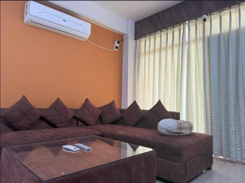 Χώρος καθιστικού στο Meet Home Stay For Family Or Female Only