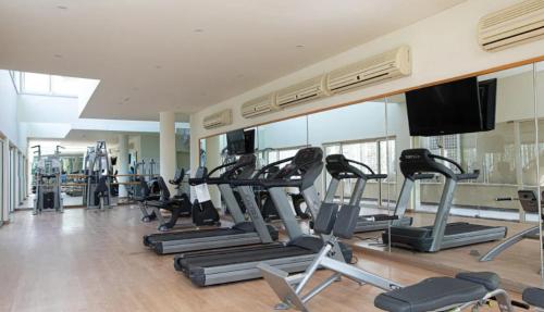 Γυμναστήριο ή/και όργανα γυμναστικής στο Nový soukromý apartmán