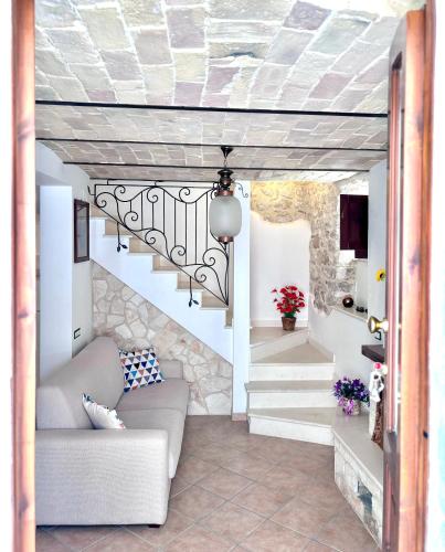 Χώρος καθιστικού στο Casa Giannetta