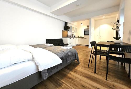 Η κουζίνα ή μικρή κουζίνα στο Old Town Apartments