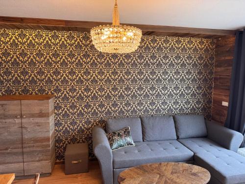 Χώρος καθιστικού στο Appartement Sissi