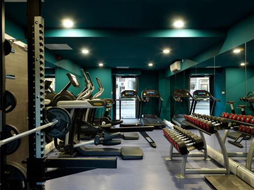 a gym with lots of treadmills and machines at For Students Only Studios at SC Edinburgh in Edinburgh