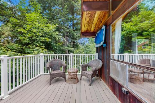 Μπαλκόνι ή βεράντα στο Stowebury Retreat