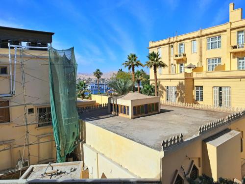 a view from the roof of a building at Winter apartment in Luxor
