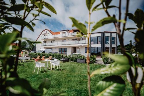 Zahrada ubytování Promocje Amber Park Spa