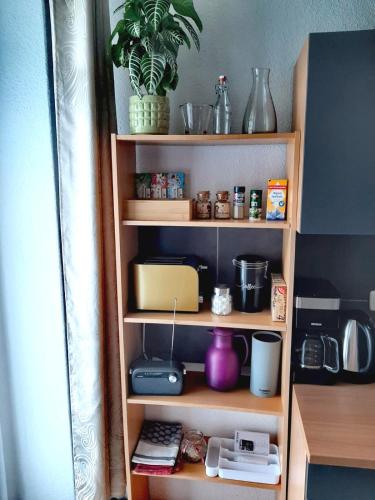 Η κουζίνα ή μικρή κουζίνα στο 4RELAX - Praktisch und bequem, 4 Betten, zwei Zimmer