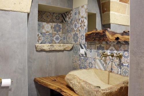 Phòng tắm tại Agriturismo Lovetere