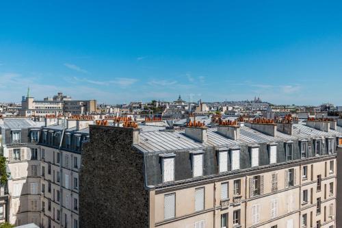 Duplex lumineux avec vue Tour Eiffel - Paris 7e