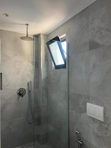 Koupelna v ubytování Hotel ENAD