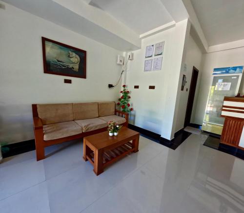 Ruang duduk di Beach Walk Villa Maldives