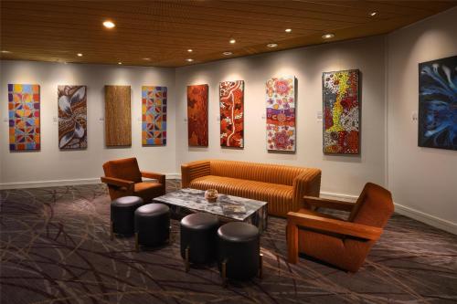 Un lugar para sentarse en DoubleTree by Hilton Alice Springs