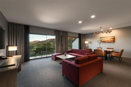 Un lugar para sentarse en DoubleTree by Hilton Alice Springs