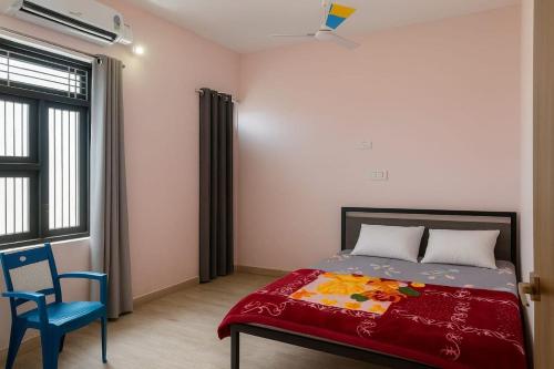 Postel nebo postele na pokoji v ubytování Hotel Ma dhanbai Devi sewa sadan