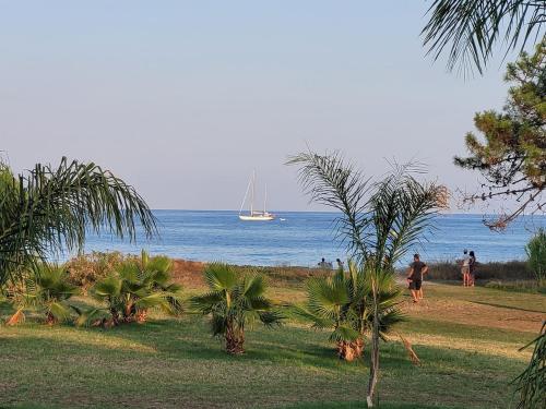 Casa Verde T2 terrasse piscine et plage à 300m Moriani Corse