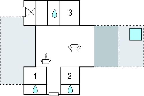 a block diagram of a block diagram of a block diagram at Gorgeous Home In Tarm With Kitchen in Tarm