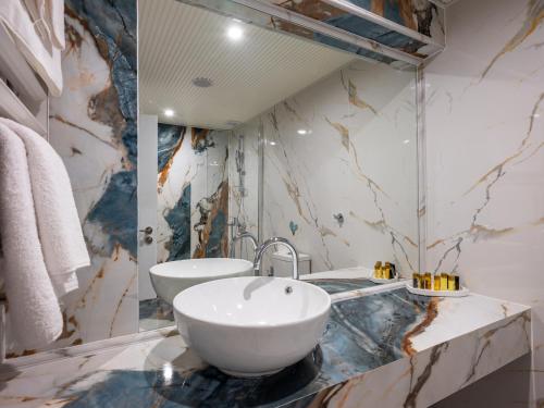 Koupelna v ubytování Grand Hotel & Therme Veliko Tarnovo