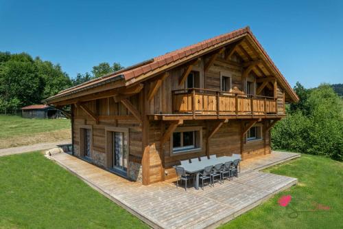 Coeur de Marie chalet d'exception avec sauna Gérardmer Le Domaine des Fleurs