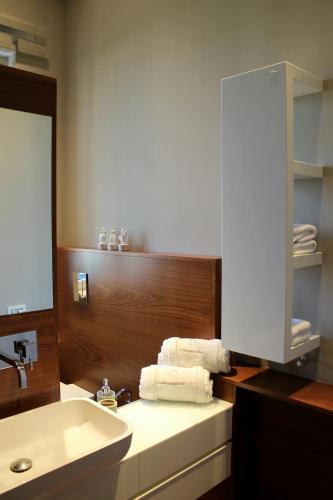 Koupelna v ubytování OroVerde Rooms & Suite nel cuore di Trani
