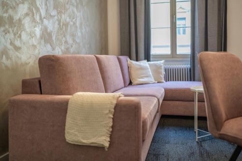 Whats-App Self-Check-IN - Deluxe Apartments Grazにあるシーティングエリア