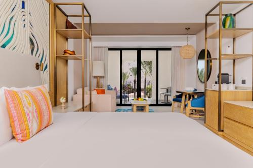 Ein Bett oder Betten in einem Zimmer der Unterkunft Hyatt Ziva Los Cabos - All Inclusive
