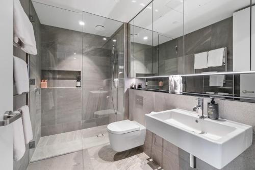 ห้องน้ำของ Boutique Beau in Wynyard Quarter
