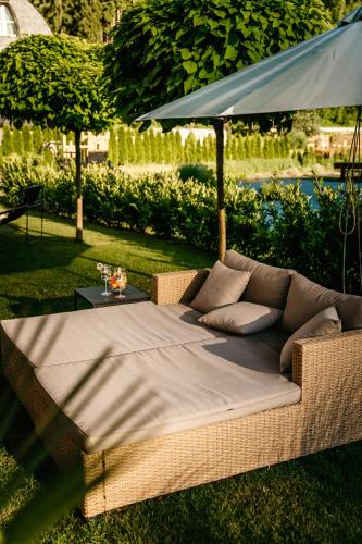Jardin de l'établissement Apartmány pod Pustevnami