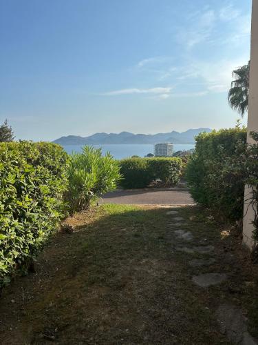 Renoir 252 - Appartement rez-de-jardin type F2 - Petite vue mer