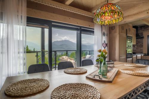 Γενική θέα στο βουνό ή θέα στο βουνό από  αυτό το σαλέ