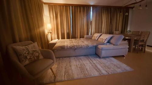 Χώρος καθιστικού στο Nature Escape to Pirin Golf