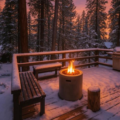 The Cedar House Prime Spot Kayaks & Cool Ac durante l'inverno