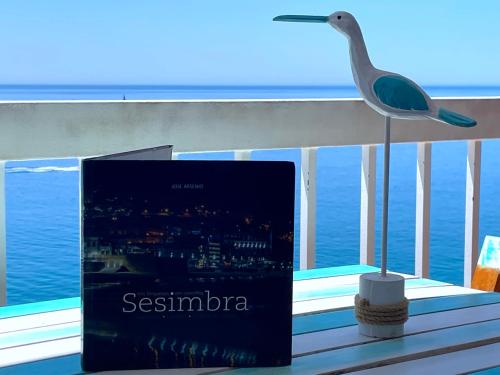 O som das ondas - vista soberba de mar