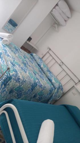 a bed in a hospital room with a mattress gmaxwell at Brezza di Mare Rooms Palinuro in Centola