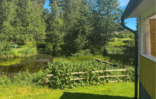 a view of a river from a house at 3 Bedroom Cozy Home In Nässjö in Nässjö