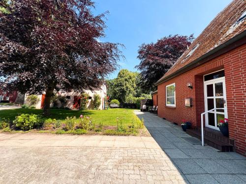 Jardí fora de Ferienwohnung Landliebe